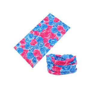 Blue Junior Headwear Cute Pattern , Fashion Style Kids Neck Gaiter Customized
