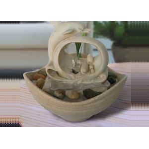 China Classical  Bedroom Dolphin  Indoor Outdoor Water Fountains on sale