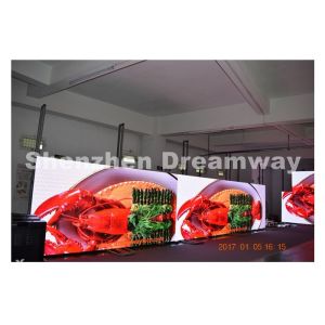 Ultra Thin 2.5 mm High Resolution led screen indoor with HDMI VGA DVI Signal