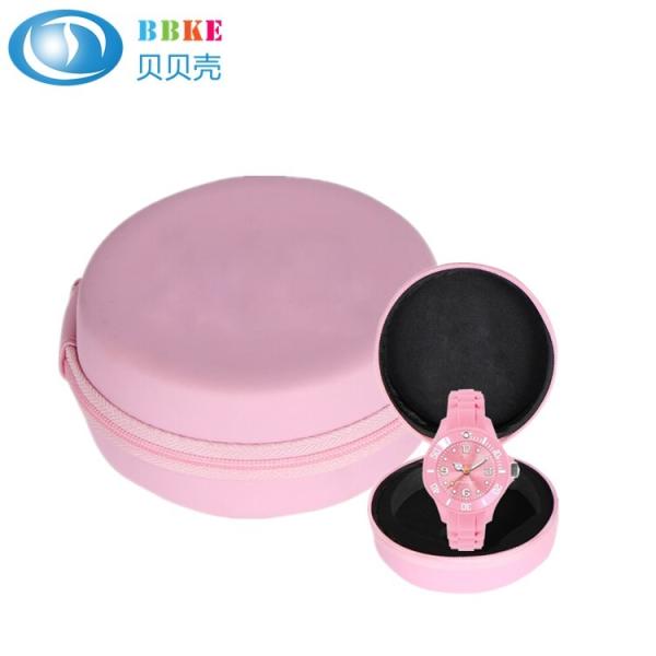 Buy Pink EVA Watch Case / Protective Eva Zipper Case ISO9001 / ROHS / REACH at wholesale prices