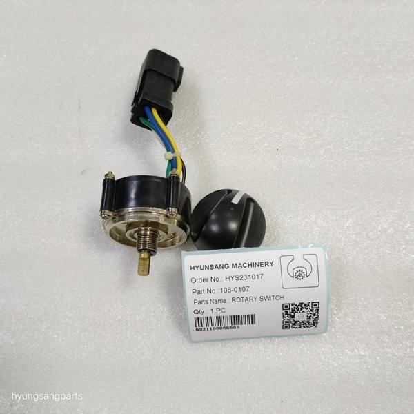 High Quality Construction Machinery Parts Rotary Switch 106-0107 Fit For 315B L
