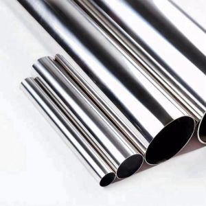 Mirror Finish Welded Stainless Steel Tubing 304 316L Round Shape
