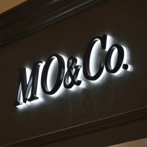 Quality Outdoor Advertising Led Letter Sign Customized 3d led Channel Backlit Letter Sign for sale