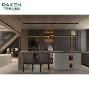 Modern And Elegant Customize Modern Villa Furniture Kitchen Furniture