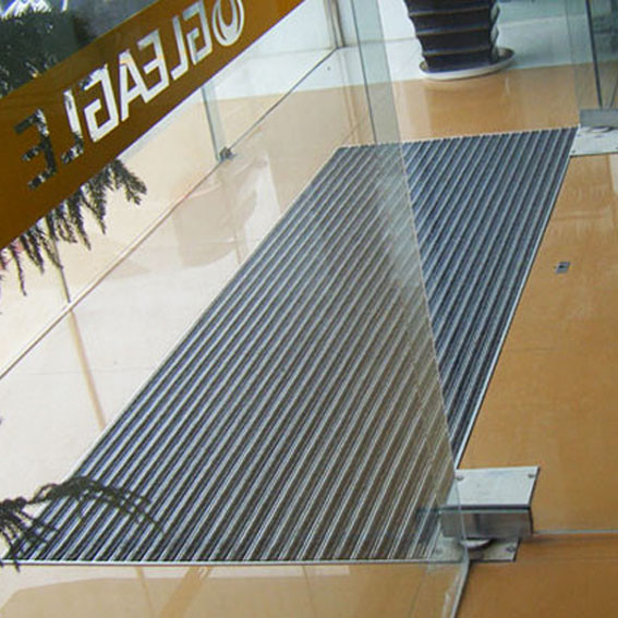 Buy Anodized Aluminum Frame Commercial Entrance Mats Anti Skid at wholesale prices