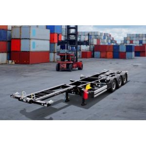 Heavy Load Capacity Trailer Skeleton Parts Container Transportation