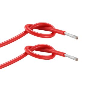 China High Strand Electrical Hookup Wire Silicone Rubber Cable 600V 150°C AWM3132 on sale