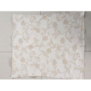 Quality BSCI passed-Fashionable jacquard cushion cover with flower design for sale