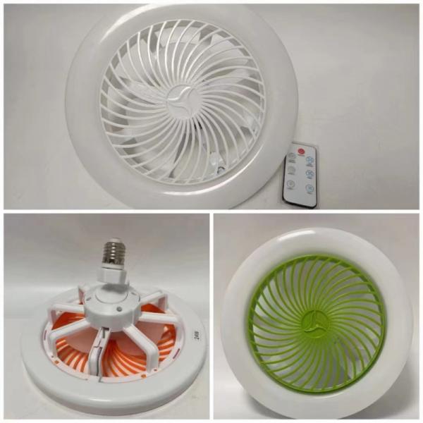 85-265V Office Kitchen 3 gear Wind Speed Ceiling Dimmable LED Ceiling Fan Light