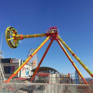 Thirlling Giant Frisbee Ride , Huss Giant Frisbee CE ISO Certification