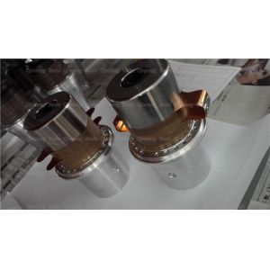 Inverted Flange Ultrasonic Piezoelectric Transducer For Non Woven Sealing