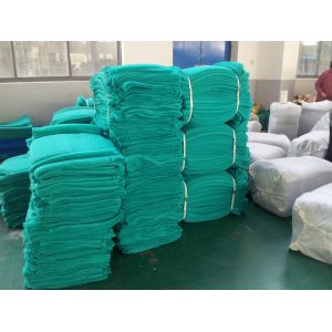 Scaffolding Mesh Construction Safety Nets , HDPE Debris Safety Netting Green