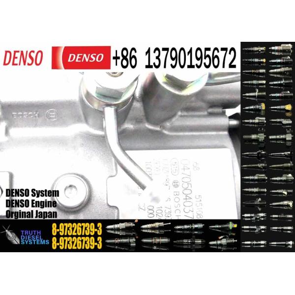 Diesel engine spare part 4JH1 fuel pump assy 8-97326739-3 fuel injection pump