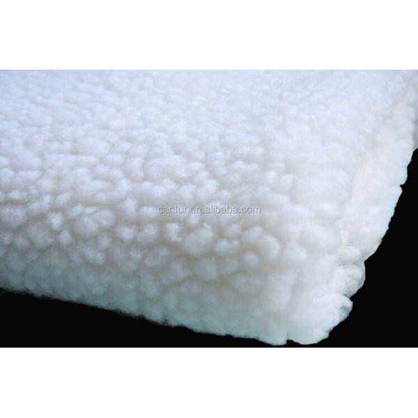 2023 Mid to end Factories Order Polyester Particle Lamb Wool for Lining in Luxury Style