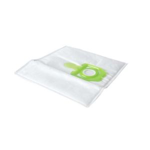 White Nonwoven Green Collar Vacuum Cleaner Bag For ZELMER ZVCA200B 49.4100