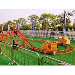 Parent Child Yellow Interactive Playground Equipment Outdoor Rides Bicycle