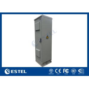 Quality Customized 19inch 42U IP55 Outdoor Telecom Cabinet With Quater Fans and Dual doors for sale