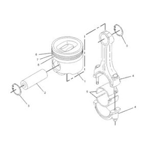 7G2824 Piston Engine 7G-2824 Ring 1005079 Ring Piston Oil Cylinder Liner 100