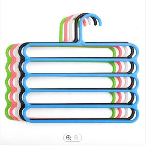 PPT Thick Plastic Hangers 5 Layers Multi Layer Clothes Hanger