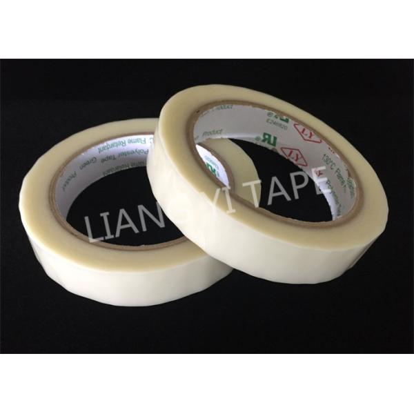 Acrylic White Polyester Insulation Tape , Flame Retardant Industrial Insulation