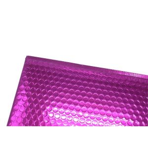 Glamour Purple Metallic Bubble Mailers self seal, 9x12 Bubble Mailers