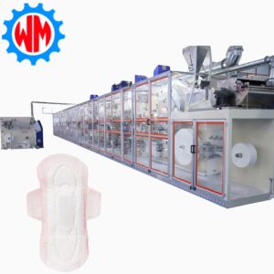 Hot Sell New Design Sanitary Pad Production Line with Packaging Machine Easy
