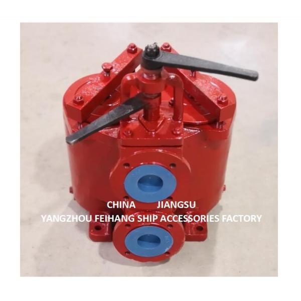 Duplex Oil Straines(U-Type) 5K-80A FOR FUEL OIL PUMP SUCTION & Duplex Basket Oil Strainers (U-Type) MODEL 5K-80A