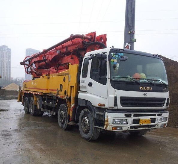 Used 2008 Putzmeister Concrete Pump Truck 42m Spare Parts for International Buyers