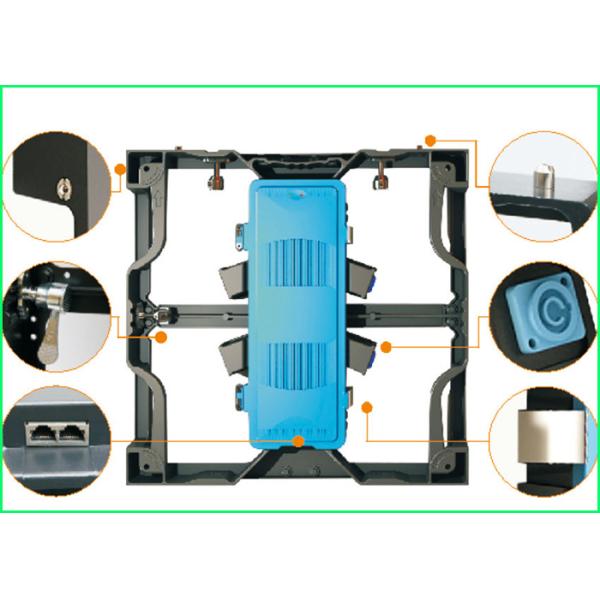 HD Rental Led Displays SMD2121 Indoor Led Screen With Die - Casting Cabinet