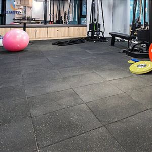 Interlocking Eco Friendly Fire Resistance Rubber Flooring Mat For Commercial