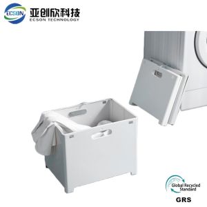 ODM Plastic Injection Mold Tooling White Plastic Storage Box