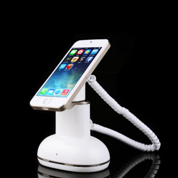 COMER for smart phone docking station display stands with alarm and charger for