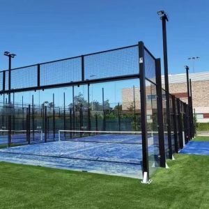 Premium Panoramic Glass Padel Court Professional Tournament Grade Tennis