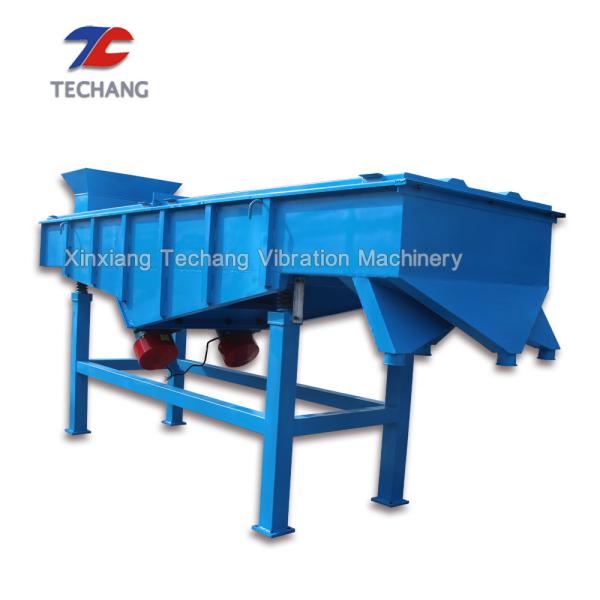 Buy Carbon Steel Linear Vibrating Screen , Sand Vibrating Screen Classifier at wholesale prices