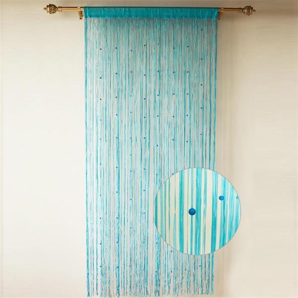 Buy Sparkle attractive wholesale elegant pearl flat string curtain for home decoration at wholesale prices