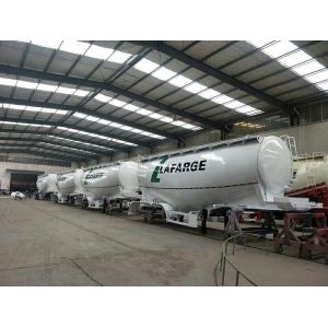 ABS Anti-lock Braking System Powder Tank Trailer For Made In Heavy-Duty Powdered