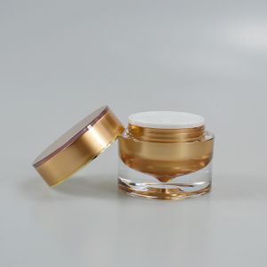 Acrylic Cream Jar Plastic Jar for Skin Care 50g Container Customizable Bottle