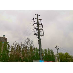 China Hot Dip Galvanized Electrical Tranmsmission Tower ,Tubular Transmission Steel Tower on sale