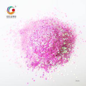 Lipgloss Polyester PET Glitter Powder Glimmer Loose Pigment Bulk Chunky