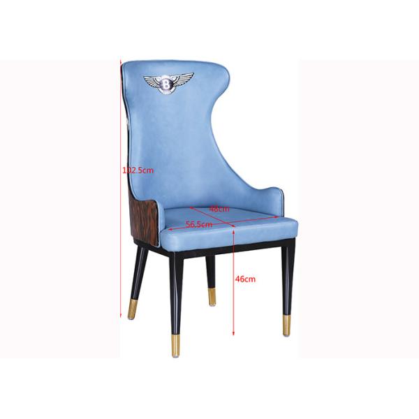 Buy Anti Rust 56.5cm 102.5cm Upholstered Modern Dining Chairs at wholesale prices