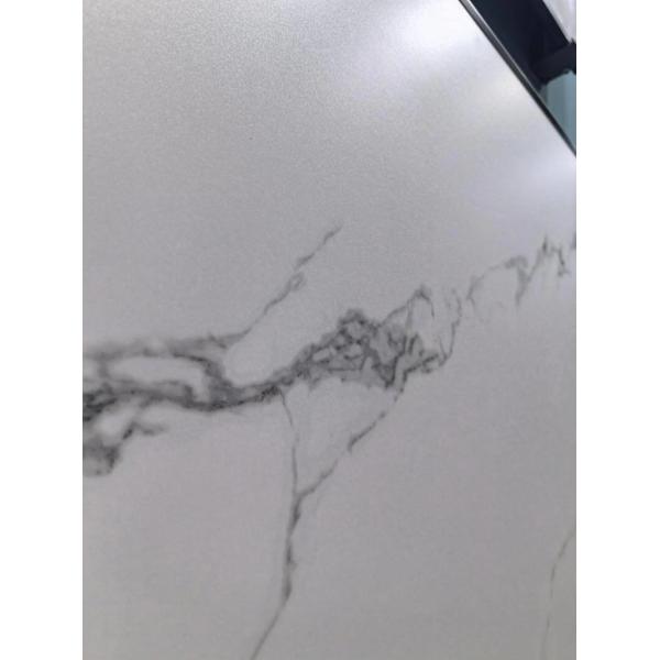 White Soft Glazed Porcelain Tile 1200x1200x9mm Indoor Floor