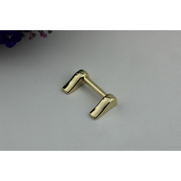 Fashion bag light gold color zinc alloy metal fitting 20 mm arch bridge for purse