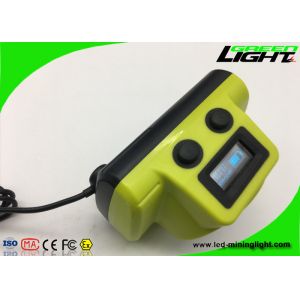 Waterproof Underground Hard Hat Lights 13000lux Brightness With Usb Charging
