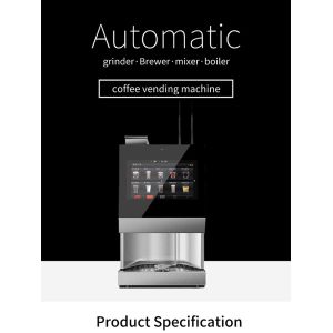 MDB Protocol Commercial Bean To Cup Coffee Vending Machine 2000W