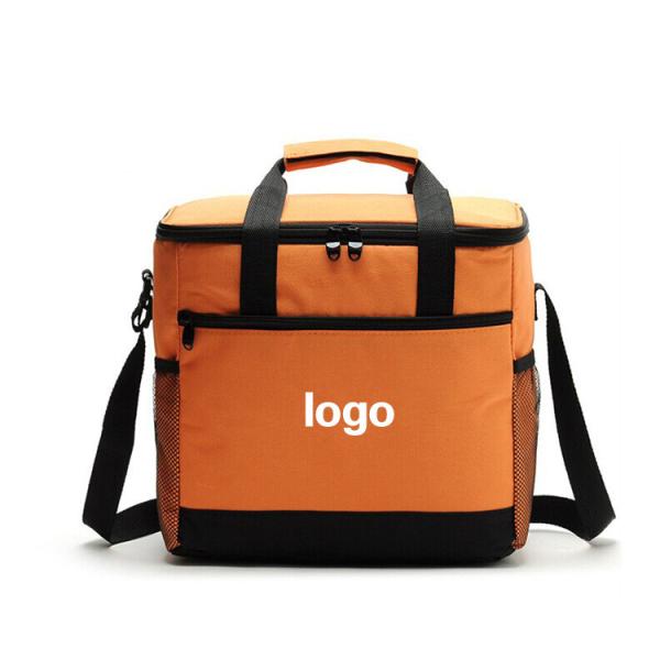 Buy Aluminum Foil Insulated Cooler Lunch Bag 600D Plain at wholesale prices