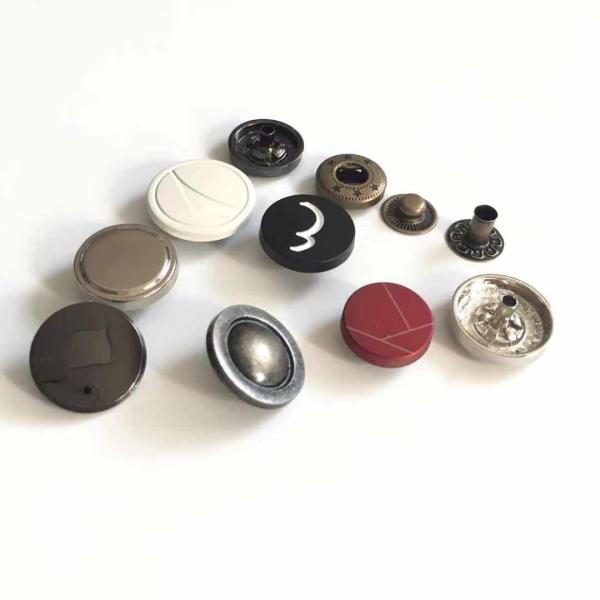 wholesale 17MM zinc alloy snap button cap gun metal button
