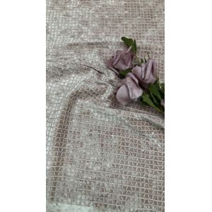 100% Polyester Embroidery Mesh Sequin Lace Fabric Holow-up Elegant Lace Fabic