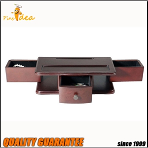 Newest Design Best Seller Wooden Desk Organize Mens Valet Box