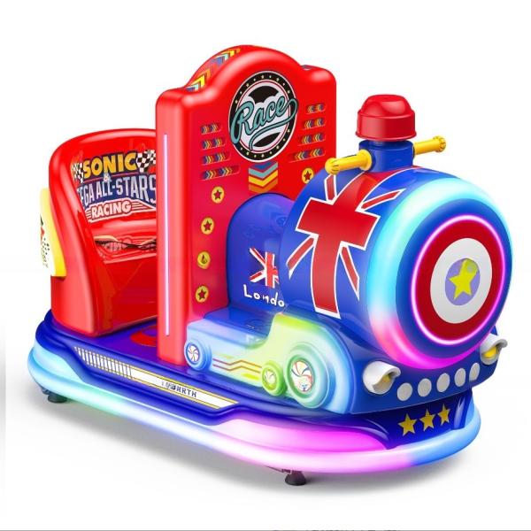 Buy Dreamland Coin operated double players kids motorcycle bike on car children kiddie rides for kids game room at wholesale prices