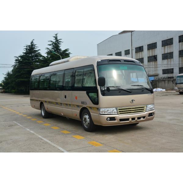 8.1M Diesel Coaster Public 30 Seater Minibus Cummins Engine With Multiple Functions